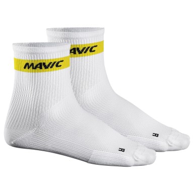 Mavic Chaussettes Cosmic Medium Blanc - Purebike