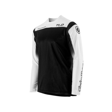 Mondraker Maillot Troy Lee Design Sprint Manche Longues - Blanc/Noir - Taille M - Purebike