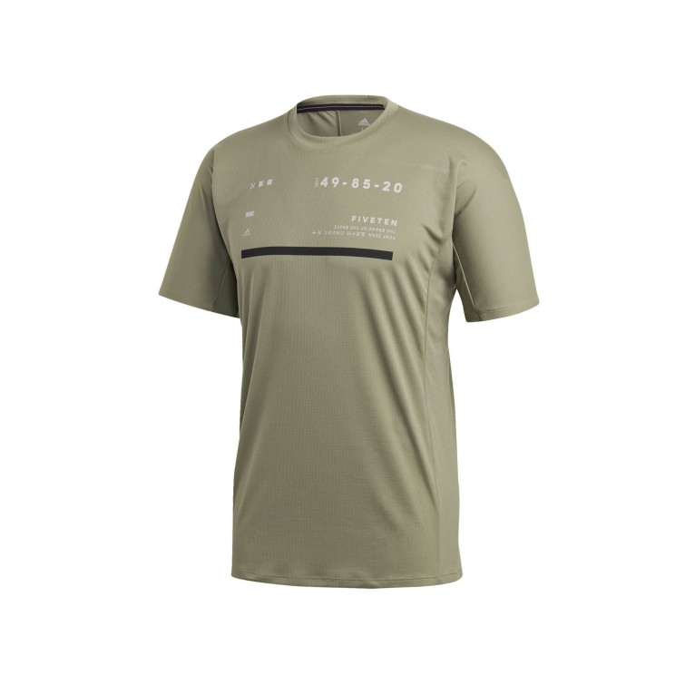 Five Ten Maillot Manches Courtes Trailcross Vert - Purebike