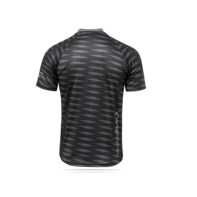 Absolute Black Maillot Manches Courtes Trail Enduro Noir - Purebike