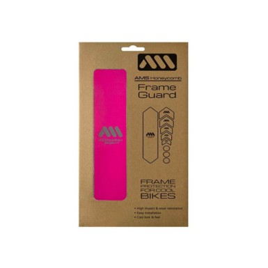 Kit protections de cadre Basic 9 pièces - Magenta - Kits de Protection des cadres et fourches VTT  - Purebike - Materiel Velo, A