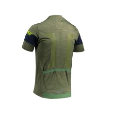 Leatt Maillot MTB 1.0 Zip Vert Cactus - Purebike