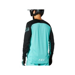 Fox Maillot Defend Manches Longues Teal - Purebike