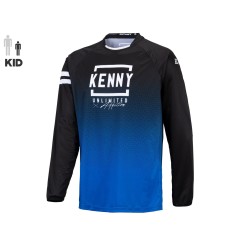 Kenny Maillot Elite Enfant Blue Black - Purebike
