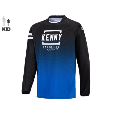 Kenny Maillot Elite Enfant Blue Black - Purebike