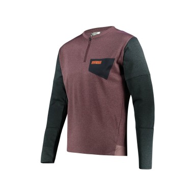 Leatt Maillot MTB Trail 4.0 Malbec - Purebike