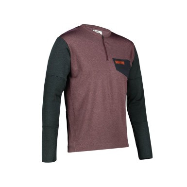 Leatt Maillot MTB Trail 4.0 Malbec - Purebike