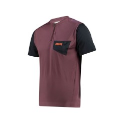 Leatt Maillot MTB Trail 3.0 Malbec - Purebike
