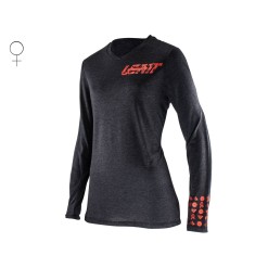 Leatt Maillot MTB Gravity 2.0 Femme Noir - Purebike