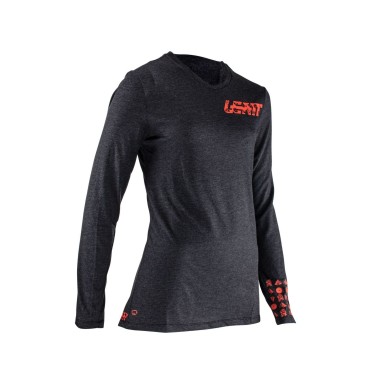 Leatt Maillot MTB Gravity 2.0 Femme Noir - Purebike