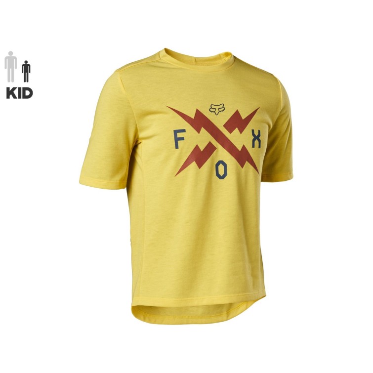 Maillot Ranger Enfant SS Pear Yellow