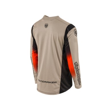 Mondraker Maillot Troy Lee Design Sprint Manche Longues - Noir/Desert - Purebike