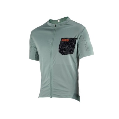 Leatt Maillot MTB Trail 3.0 Vert Pistachio - Purebike