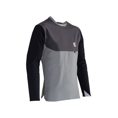 Leatt Maillot MTB All Mountain 5.0 - Gris Granite - Purebike