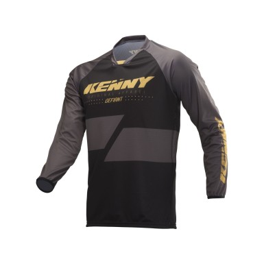 Kenny Maillot Defiant Noir et Or - Taille S - Purebike