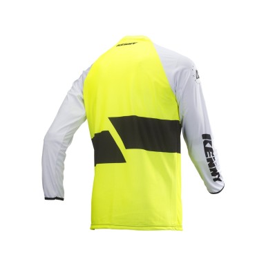 Kenny Maillot Defiant Jaune Fluo - Taille XL - Purebike