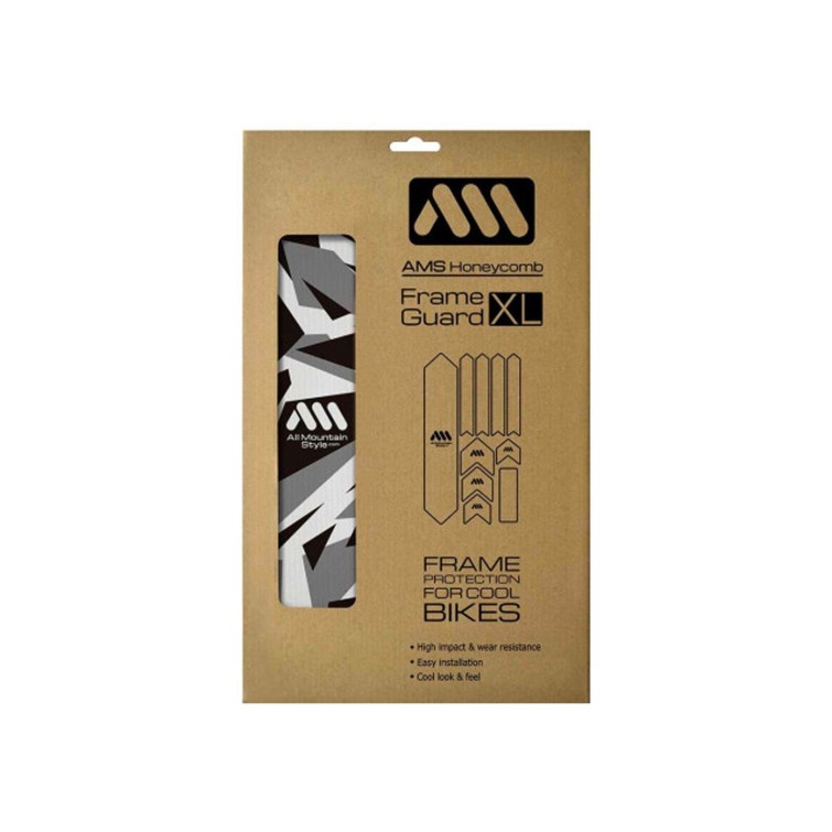 All Mountain Style Kit protections de cadre Extra 10 pièces - Digital Camo - Purebike