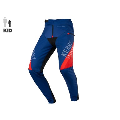 Kenny Pantalon Prolight Enfant Navy Red - Purebike
