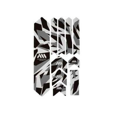 All Mountain Style Kit protections de cadre Extra 10 pièces - Digital Camo - Purebike