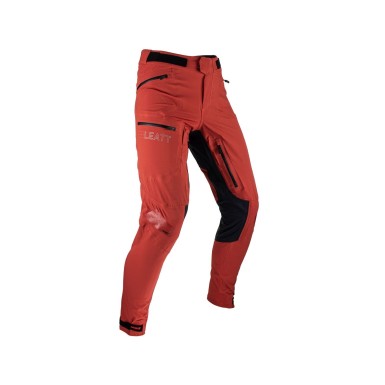 Leatt Pantalon MTB HydraDri 5.0 Rouge Lava - Taille S - Purebike