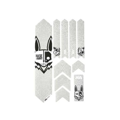 All Mountain Style Kit protections de cadre Extra 10 pièces - Hasie and The Robots - Purebike