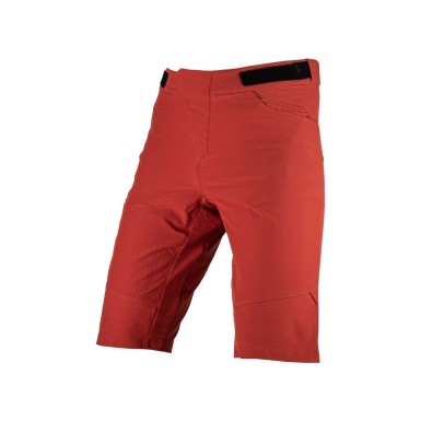 Leatt Short MTB Trail 3.0 Rouge Lava - Purebike