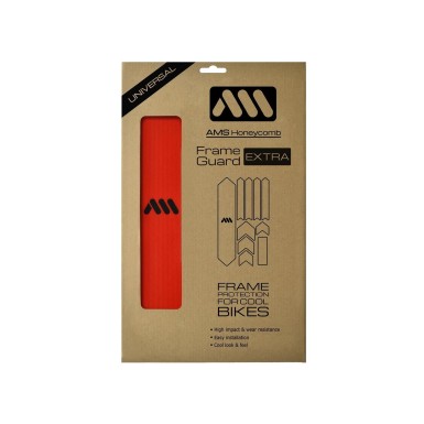 All Mountain Style Kit protections de cadre Extra 10 pièces - Rouge - Purebike