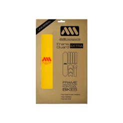 All Mountain Style Kit protections de cadre Extra 10 pièces - Jaune / Orange - Purebike