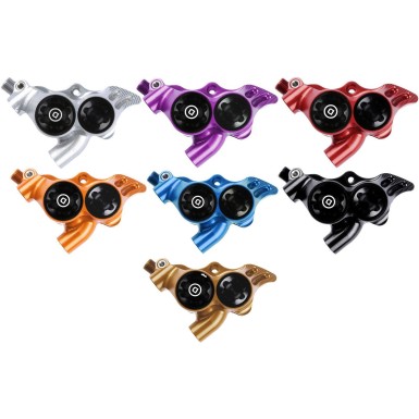 Hope Etrier complet RX4+ Flat Mount - Version DOT - Purebike