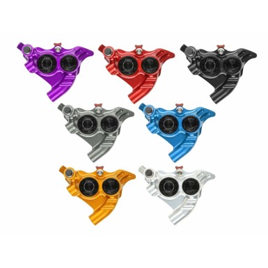 Hope Etrier complet RX4+ SL Flat Mount +20 - Version DOT - Purebike