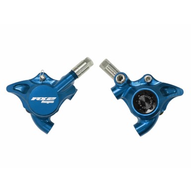 Hope Etrier complet RX2 Flat Mount - Version DOT - Bleu - Purebike