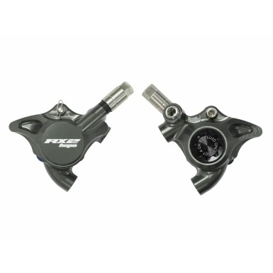 Hope Etrier complet RX2 Flat Mount - Version DOT - Smoke - Purebike