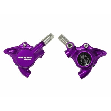 Hope Etrier complet RX2 Flat Mount - Version DOT - Violet - Purebike