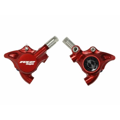 Hope Etrier complet RX2 Flat Mount - Version DOT - Rouge - Purebike