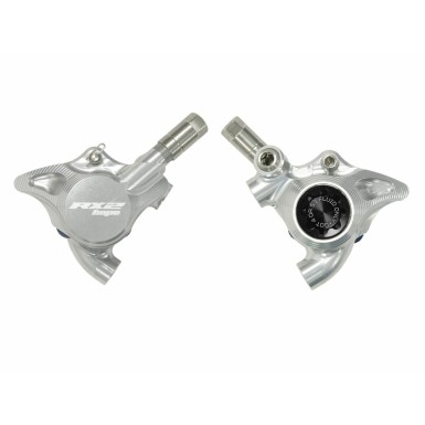 Hope Etrier complet RX2 Flat Mount Version DOT - Argent - Purebike