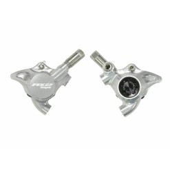 Hope Etrier complet RX2 Flat Mount Version Minérale - Argent - Purebike