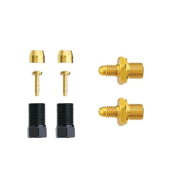 Jagwire Kit raccords durite Quick-Fit pour Shimano Route/CX RS805, RS785, RS505 - Purebike