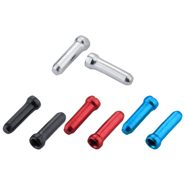 Jagwire Embouts de câble dérailleur/frein aluminium (x5) - Purebike