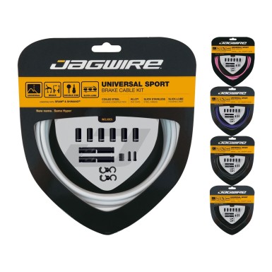 Jagwire Kit cables et gaines de frein Universal Sport - Purebike