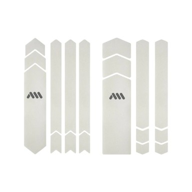 All Mountain Style Kit protections de cadre Full 18 pièces - Transparent - Purebike
