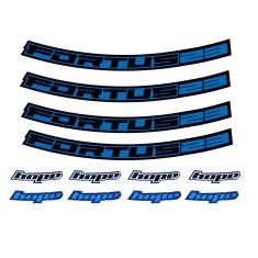 Hope Kit Stickers pour jantes Fortus 23 - 27,5" - Purebike