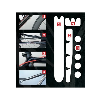 Bande de protection Shelter kit prédécoupé Off Road - Purebike  