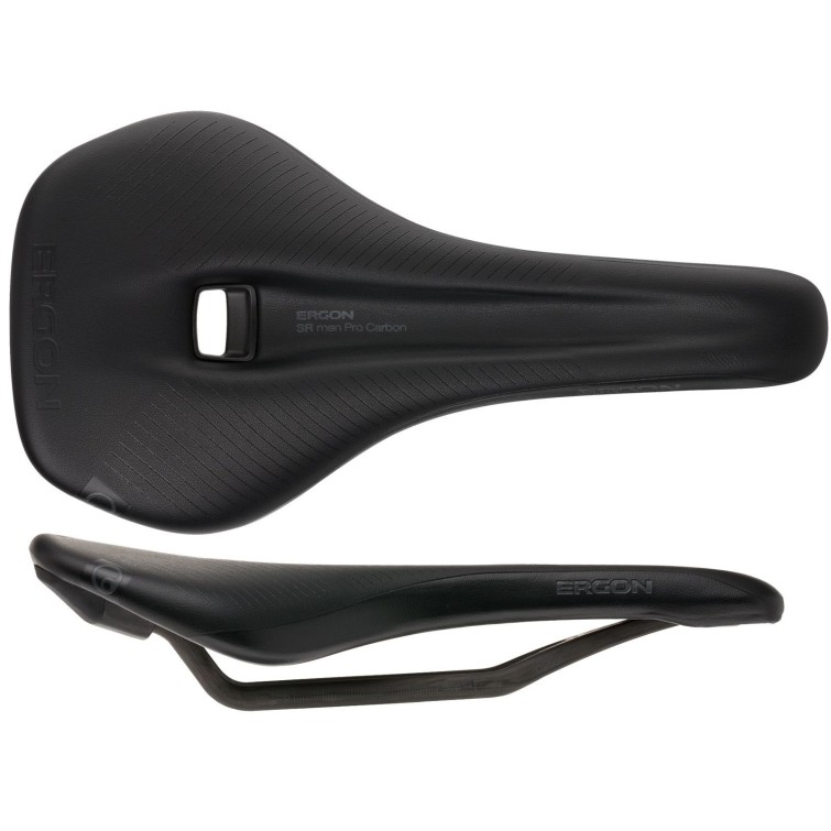 Ergon Selle SR Pro Carbon Homme Noir Stealth - Purebike