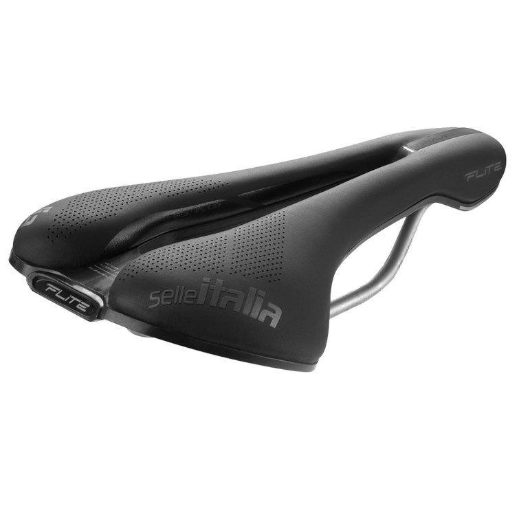 Selle Italia Selle Flite Boost Gravel Ti 316 Superflow Noir - Purebike