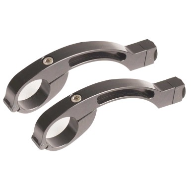 AVS Protège mains avec pattes aluminium - Vert / Noir - Purebike
