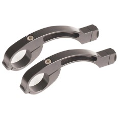 AVS Protège mains avec pattes aluminium - Vert / Noir - Purebike