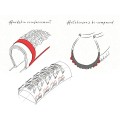 Hutchinson Pneu Tundra Tubeless Ready Hardskin 700 Tan - Purebike