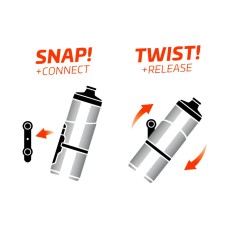 Fidlock Porte bouteille magnétique Twist - Purebike