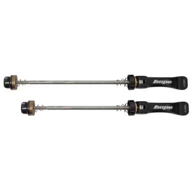 Hope Paire de blocages rapides de roues - Noir - Purebike