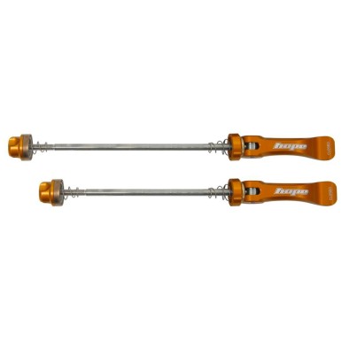 Hope Paire de blocages rapides de roues - Orange - Purebike